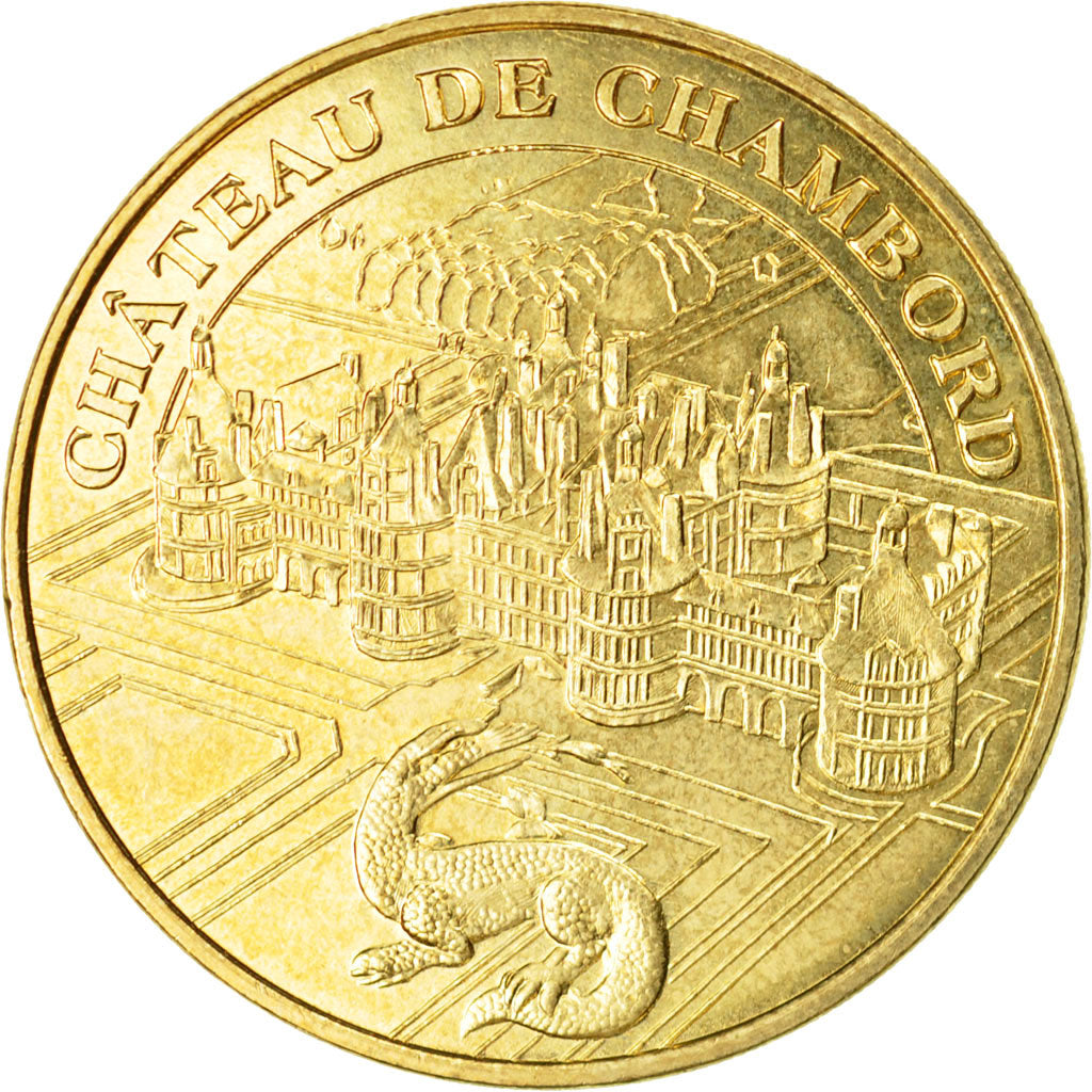 France, Token, Touristic token, 41/ Château de Chambord - Salamandre, 2012