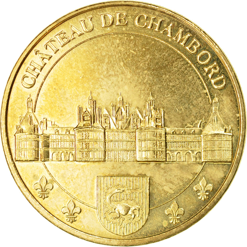 Francia, Token, Touristic token, Chambord - Le château -Armoiries, 2011, MDP
