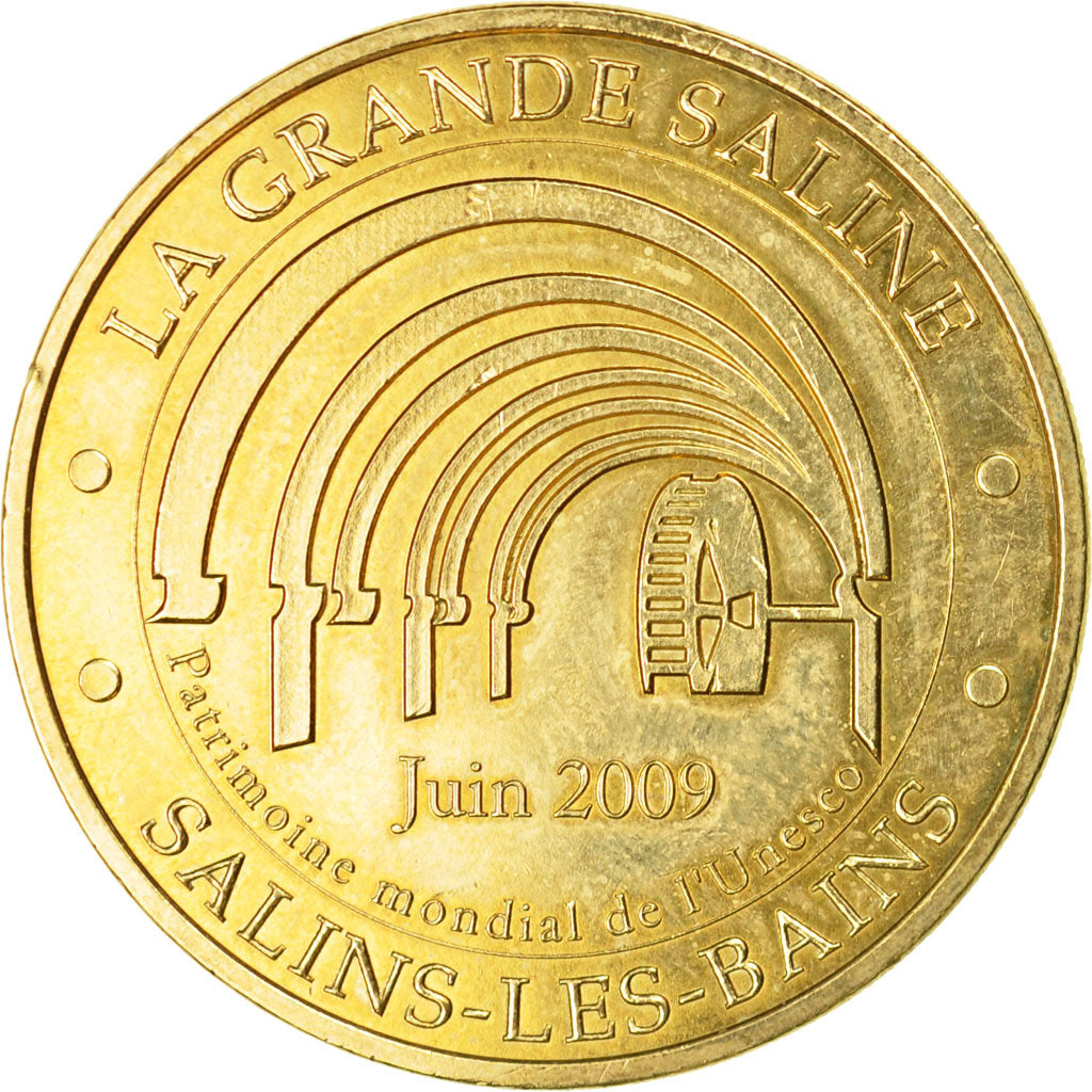 Francia, Token, Touristic token, Salins-Les-Bains - Unesco, 2011, MDP, BB