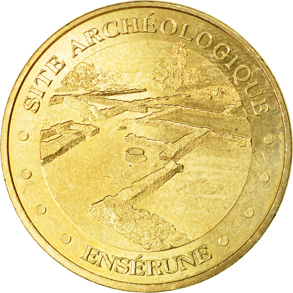 Francia, Token, Touristic token, Nissan-Lez- Enserune - Site Archéologique