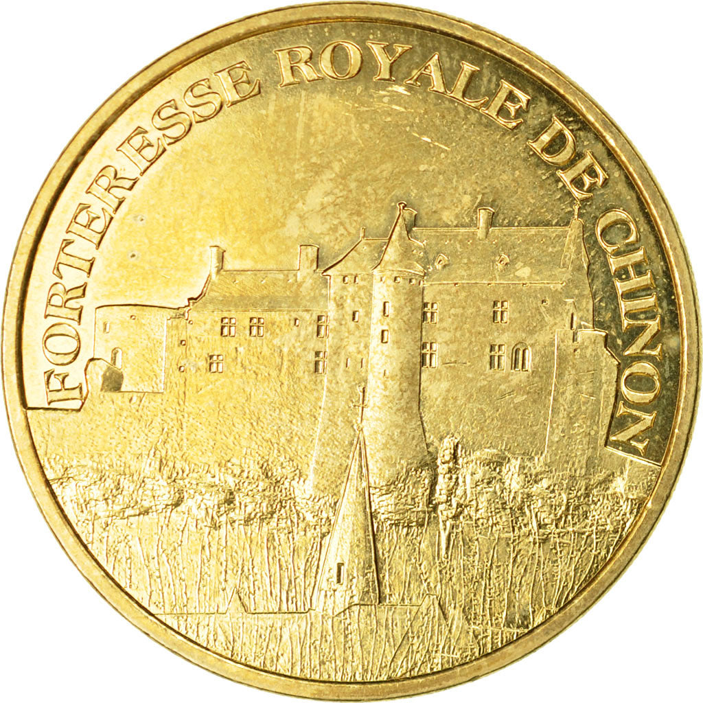 Francia, Token, Touristic token, Chinon - Forteresse Royale n°2, 2011, MDP, BB