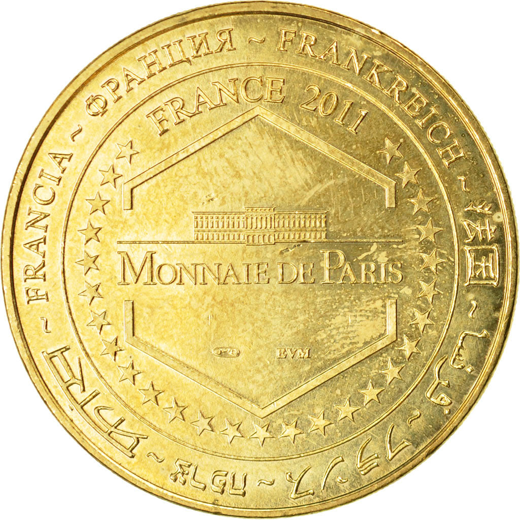 Francia, Token, Touristic token, Chinon - Forteresse Royale n°2, 2011, MDP, BB
