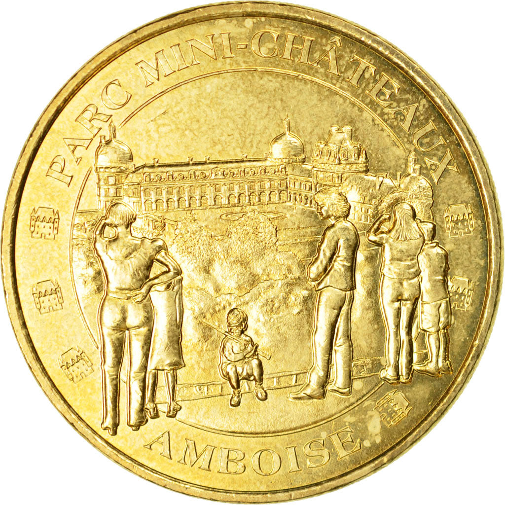 Francia, Token, Touristic token, Amboise - Parc des mini-châteaux n°2, 2012