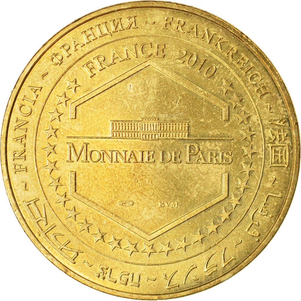 Francia, Token, Touristic token, Amboise - L'homme vitruvien, 2010, MDP, BB
