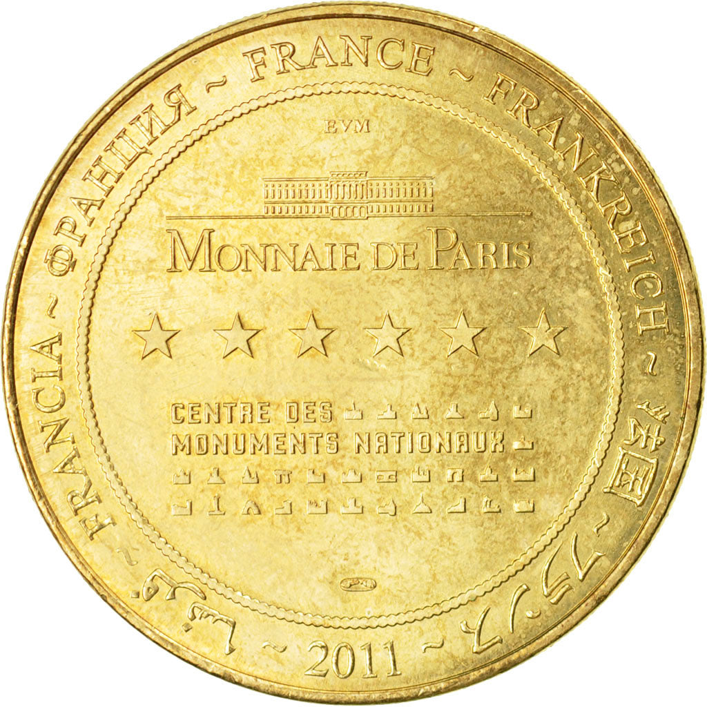 France, Token, Touristic token, Nohant-Vic - Maison de Georges Sand, 2011, MDP