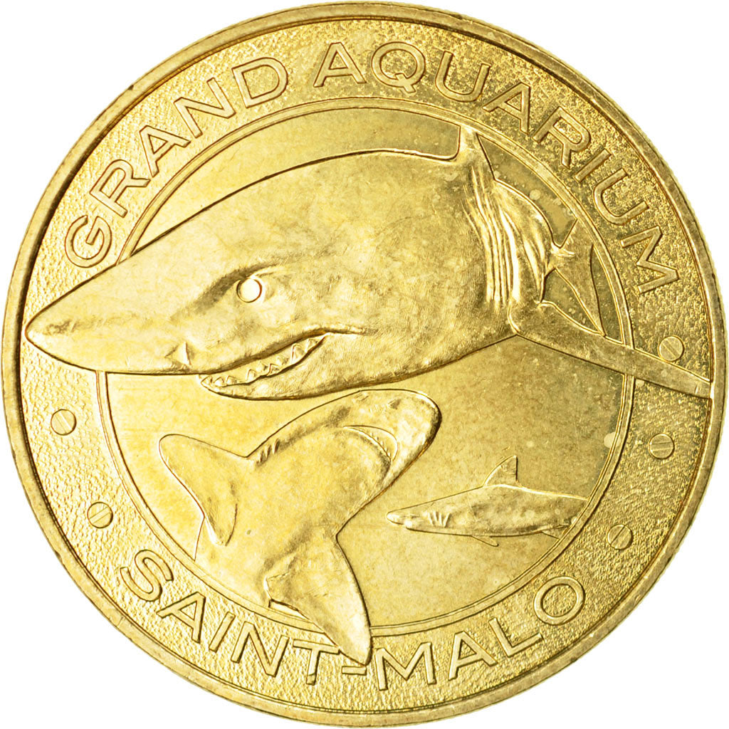 Francia, Token, Touristic token, Saint-Malo - Aquarium n°2, 2012, MDP, BB