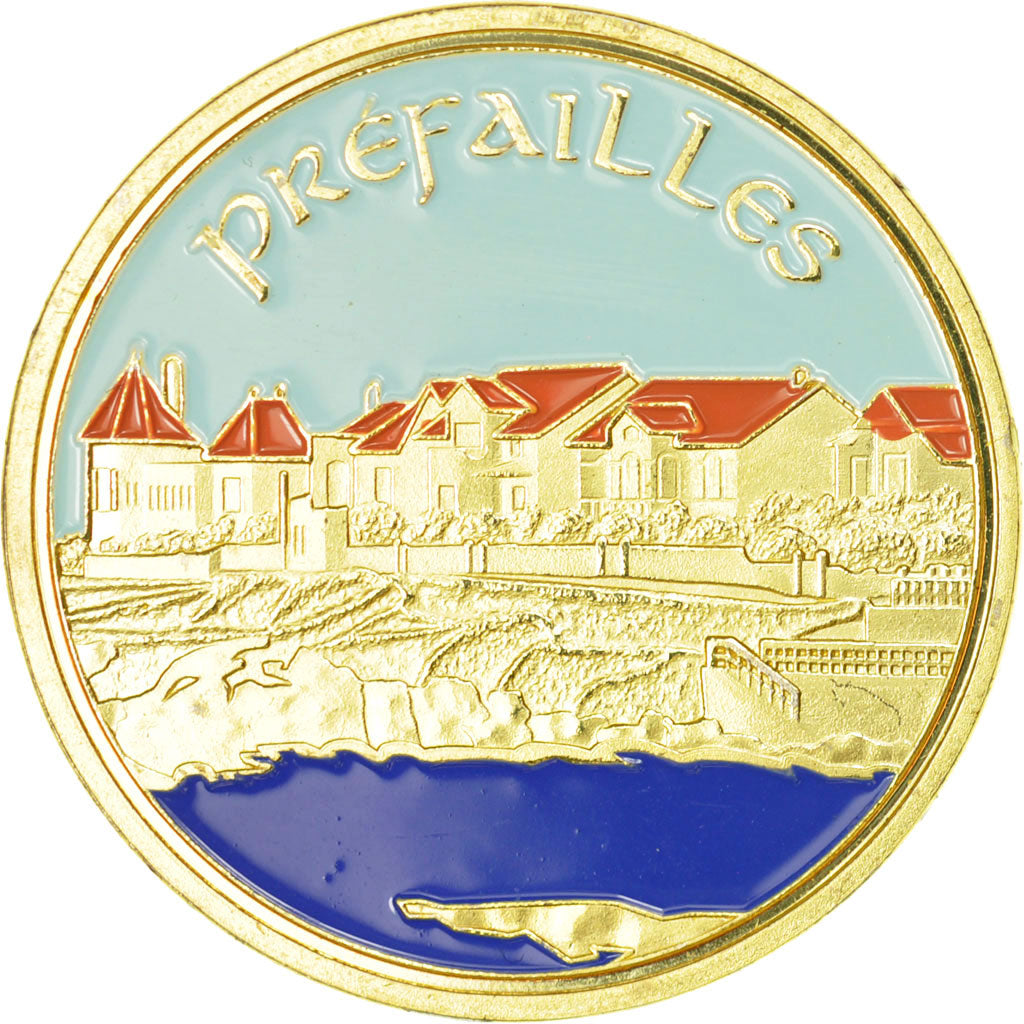 France, Jeton, Jeton Touristique, 44/ Préfailles, Souvenirs et Patrimoine, TTB