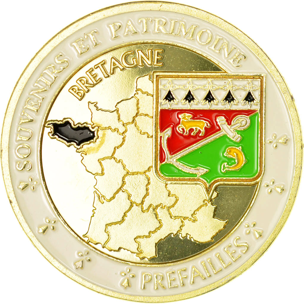 France, Jeton, Jeton Touristique, 44/ Préfailles, Souvenirs et Patrimoine, TTB