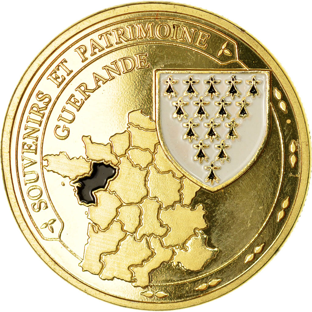France, Jeton, Jeton Touristique, 44/ Guérande, Souvenirs et Patrimoine, TTB
