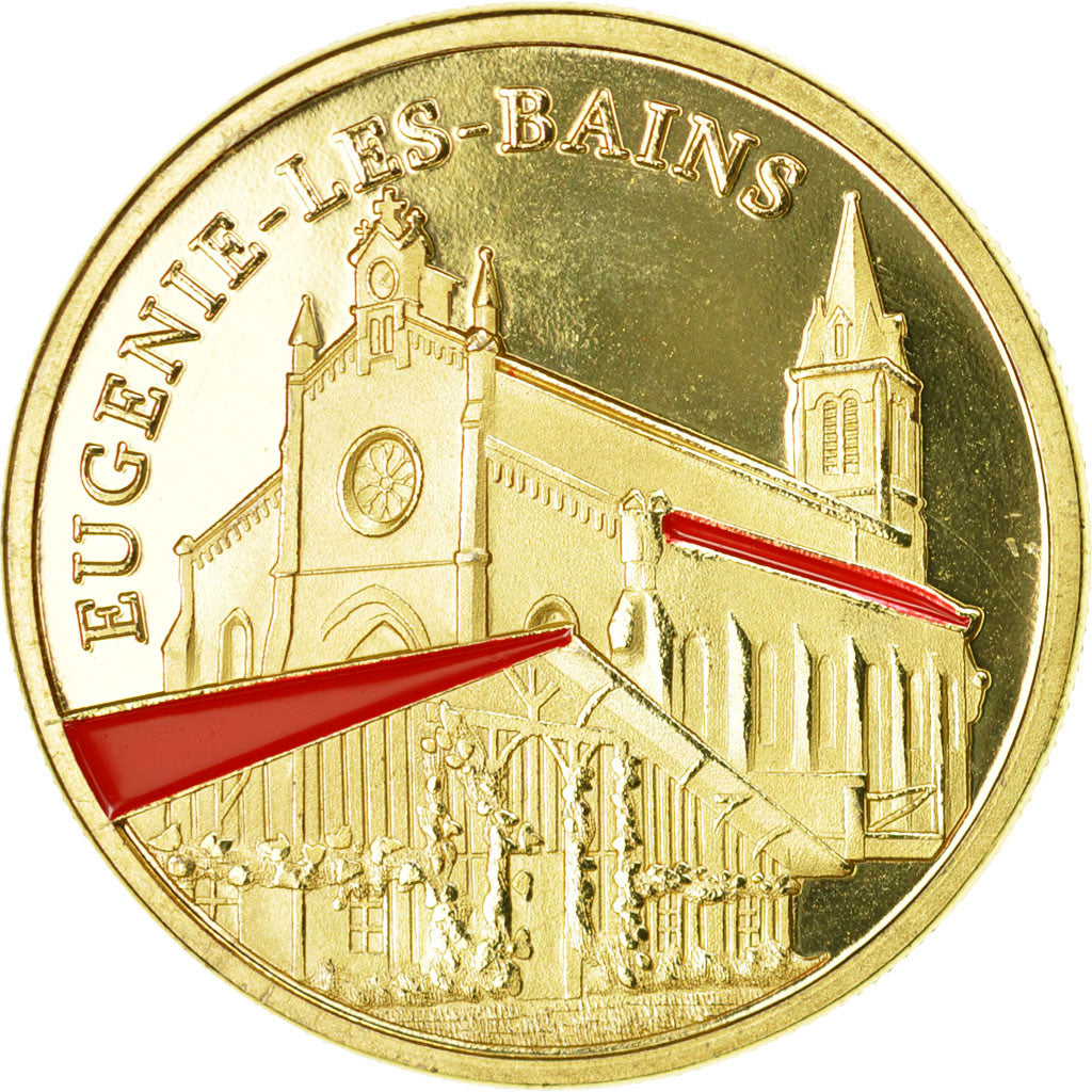 Francia, Token, Touristic token, 40/ Eugénie-les-Bains, Souvenirs et