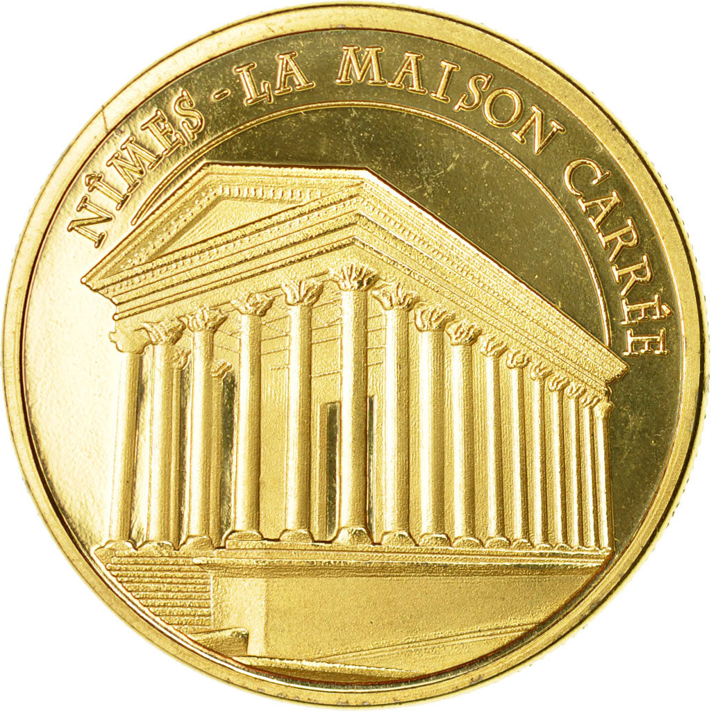 France, Token, Touristic token, 30/ Nîmes - Maison carrée, Souvenirs et