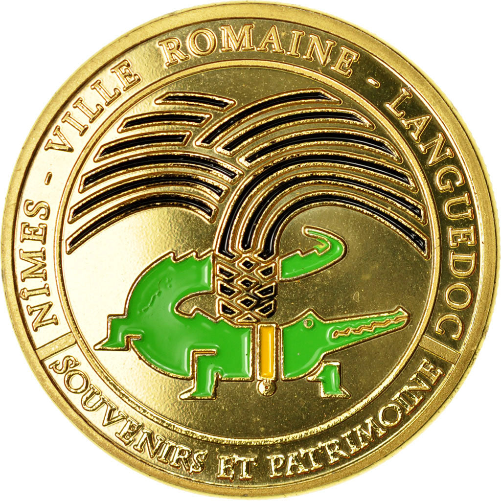 France, Token, Touristic token, 30/ Nîmes - Maison carrée, Souvenirs et