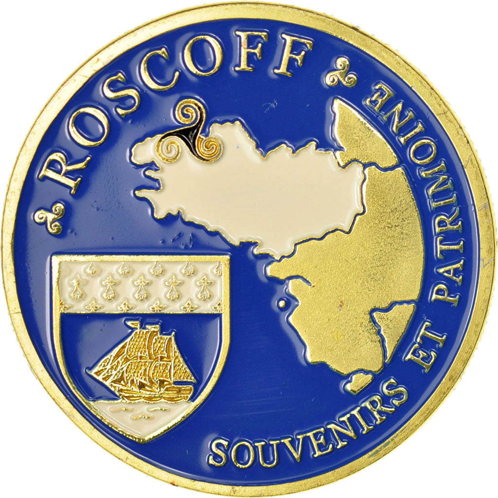 France, Token, Touristic token, 29/ Roscoff, Souvenirs et Patrimoine, EF(40-45)