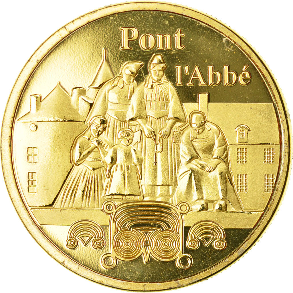 France, Token, Touristic token, 29/ Pont-l'Abbé, Souvenirs et Patrimoine