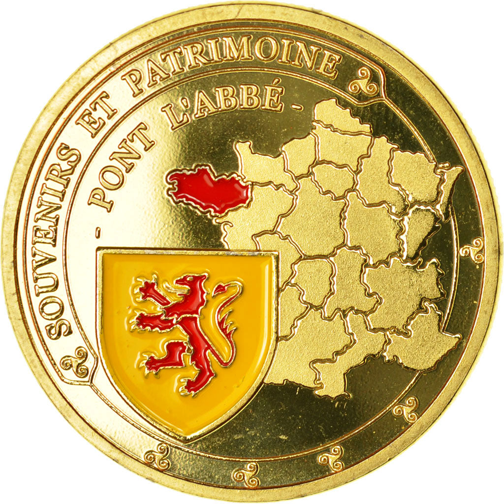France, Token, Touristic token, 29/ Pont-l'Abbé, Souvenirs et Patrimoine
