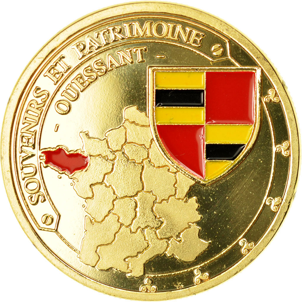 France, Jeton, Jeton Touristique, 29/ Ile d'Ouessant, Souvenirs et Patrimoine