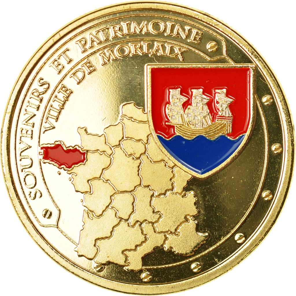 France, Token, Touristic token, 29/ Morlaix, Souvenirs et Patrimoine, EF(40-45)