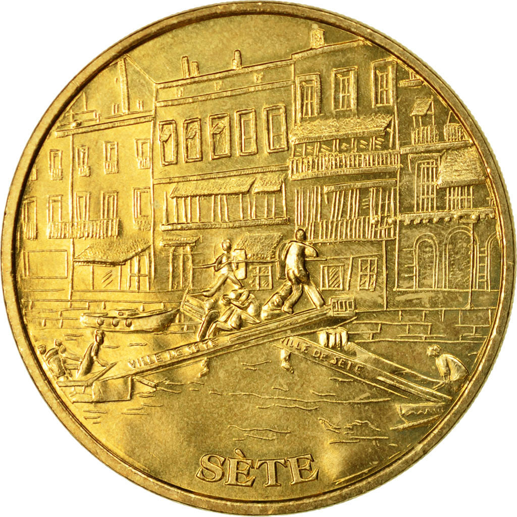 Francia, Token, Touristic token, Sète - Les joutes provencales, 2011, MDP, BB