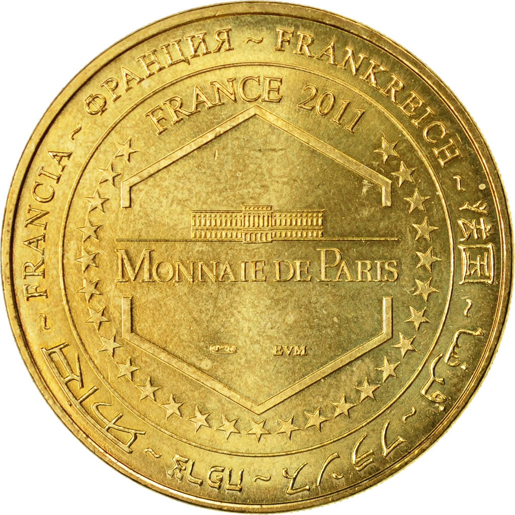 France, Token, Touristic token, Montpellier -  Aquarium Mare Nostrum n°2, 2011