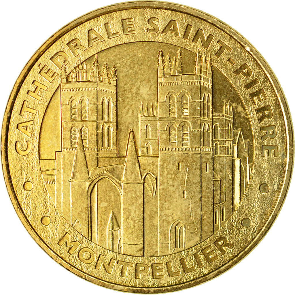 France, Token, Touristic token, Montpellier - Cathédrale Saint-Pierre n°1