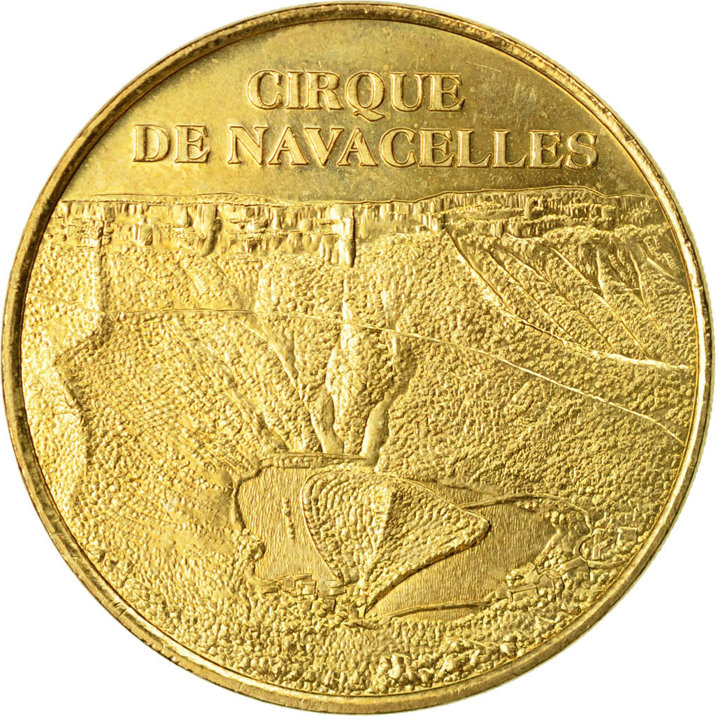 France, Token, Touristic token, Saint-Maurice-Navacelles - Cirque de Navacelles
