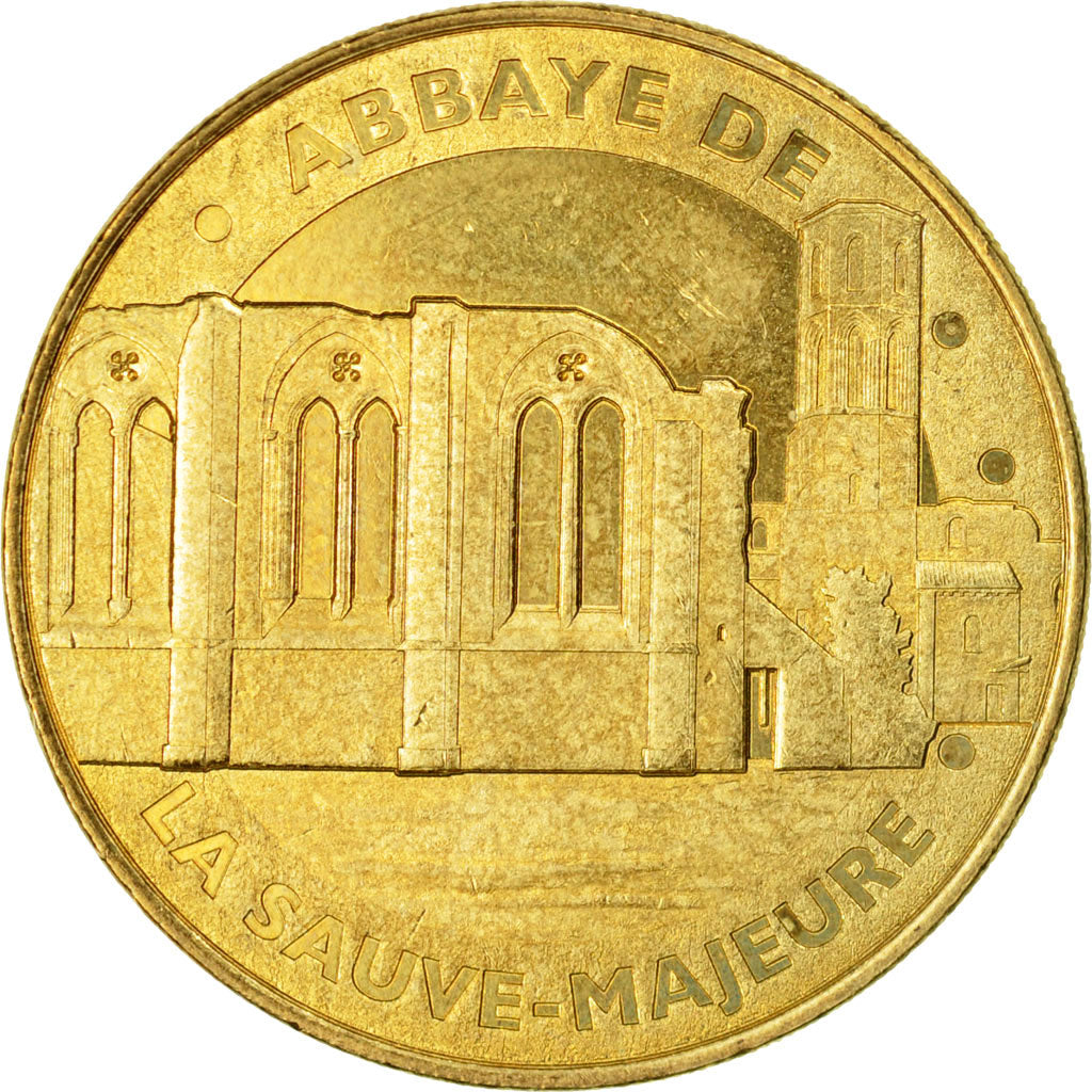 France, Token, Touristic token, La Sauve-Majeure - Abbaye, 2012, MDP, EF(40-45)