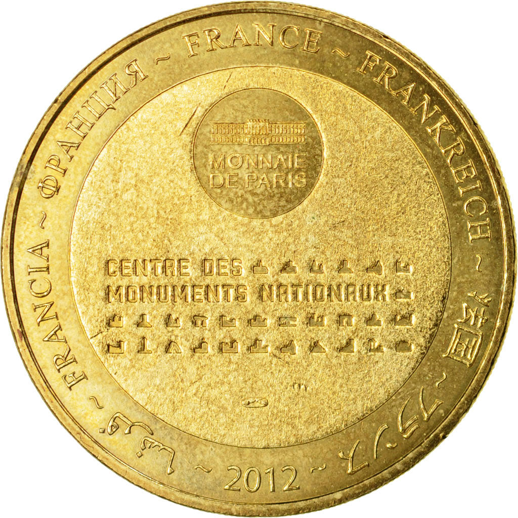 France, Token, Touristic token, La Sauve-Majeure - Abbaye, 2012, MDP, EF(40-45)