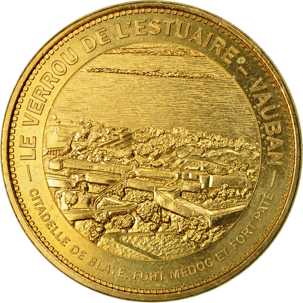France, Token, Touristic token, Blaye - Le verrou de l'estuaire Vauban, 2013