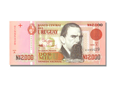 Uruguay, 2000 Nuevos Pesos, 1989, UNC(65-70), A