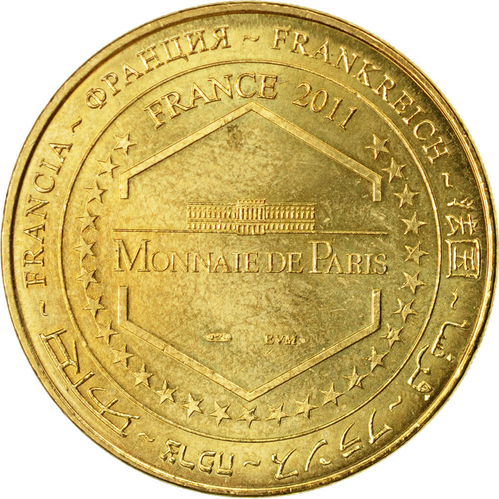 France, Jeton, Jeton Touristique, Bordeaux - Porte Cailhau 1494, 2011, MDP, TTB