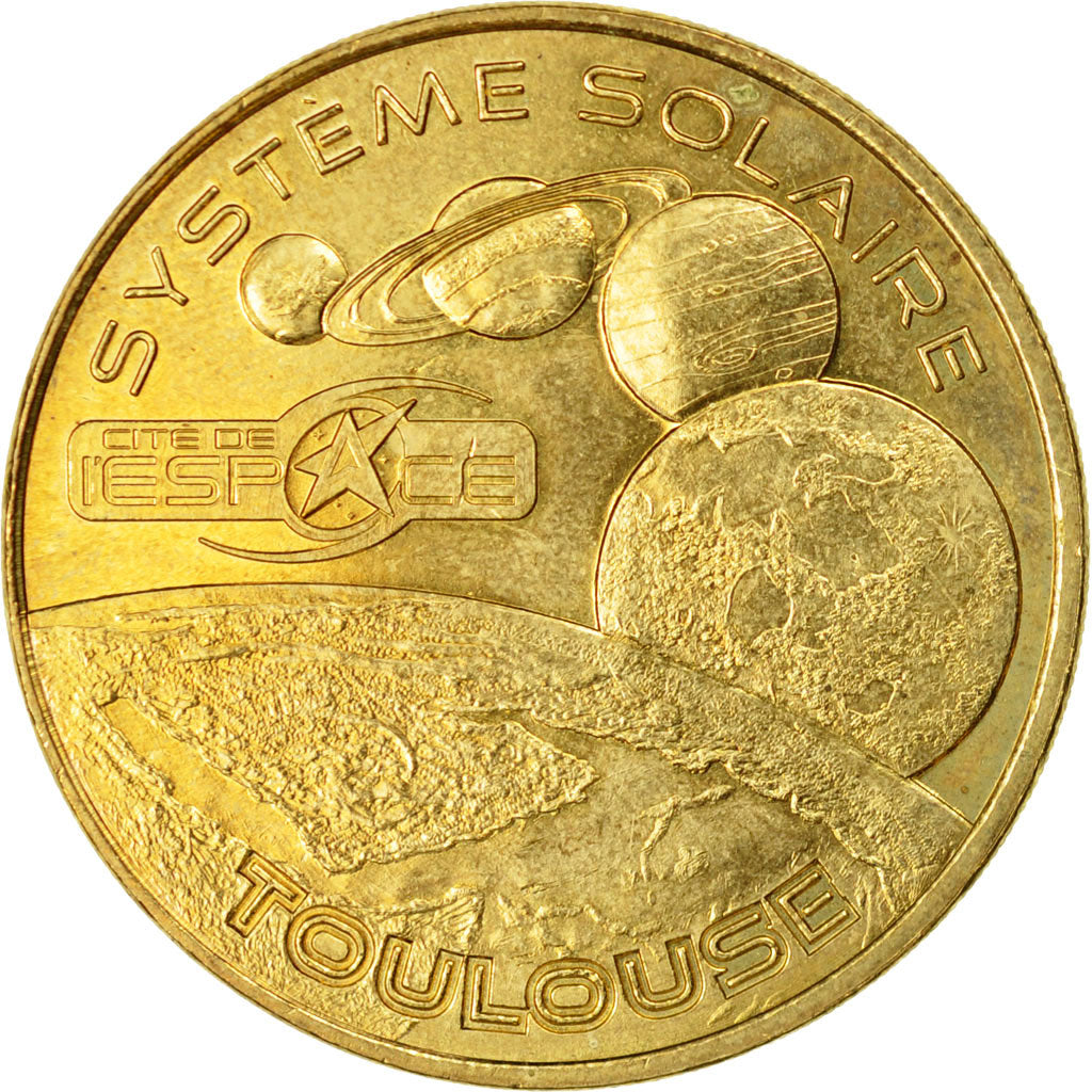 Francia, Token, Touristic token, Toulouse -  Cité de l'Espace n°6, 2012, MDP