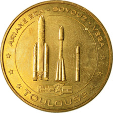 France, Token, Touristic token, Toulouse -  Cité de l'Espace n°7, 2013, MDP