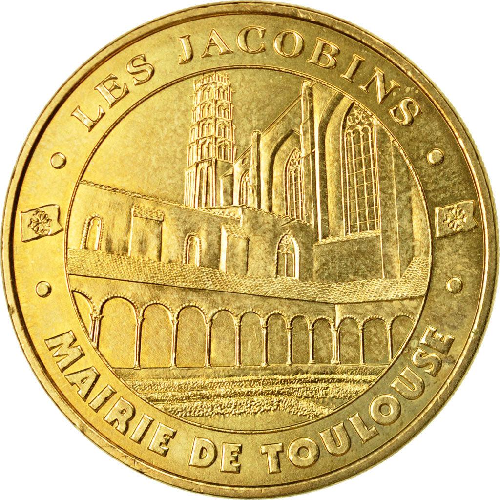 Francia, Token, Touristic token, 31/ Les Jacobins - Toulouse, 2012, MDP, BB