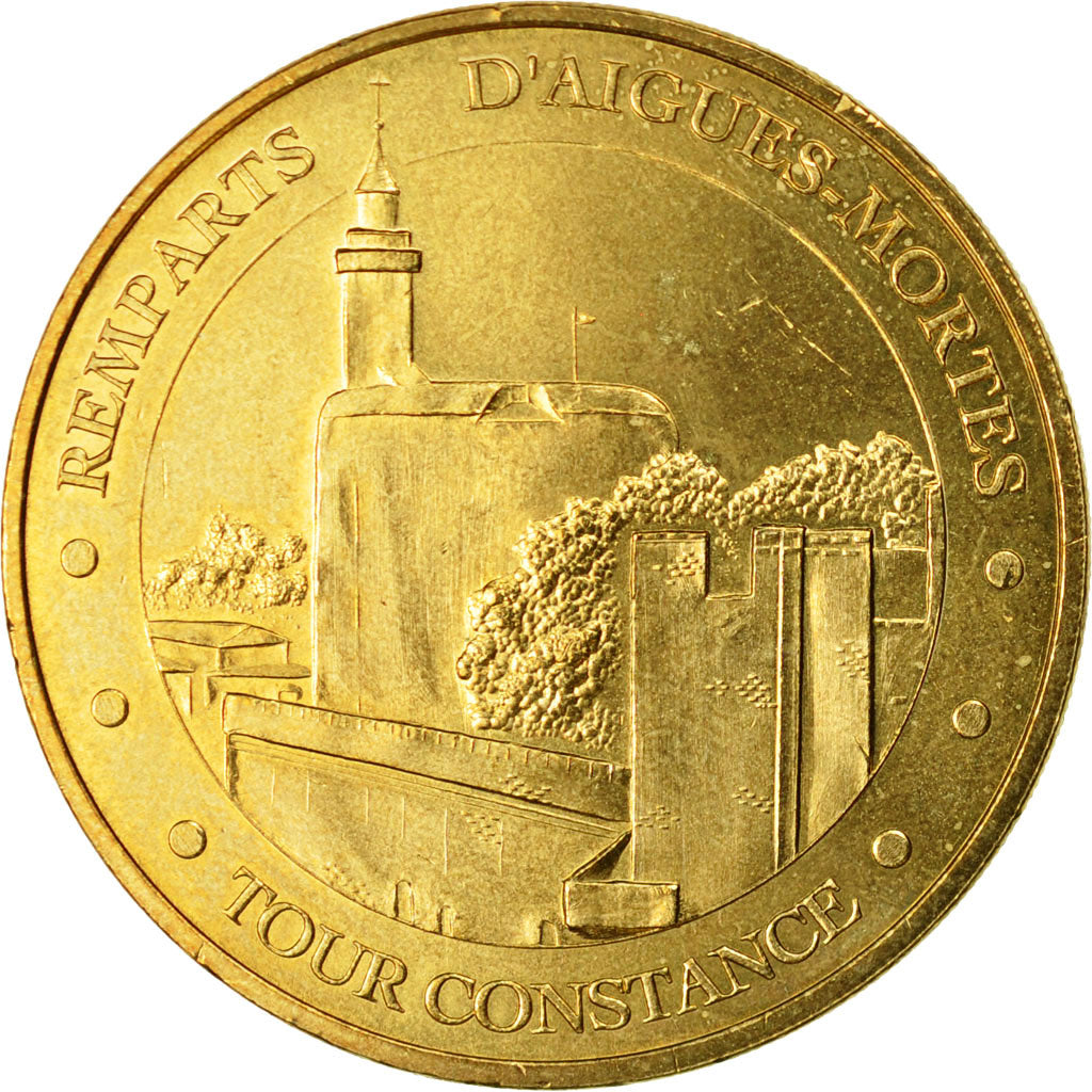 Francia, Token, Touristic token, 30/ Tour Constance - Aigues-Mortes, 2010, MDP