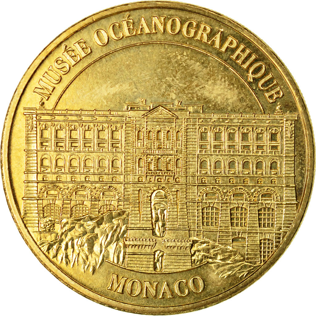 Francia, Token, Touristic token, 98/ Musée Océanographique - Facade - Monaco