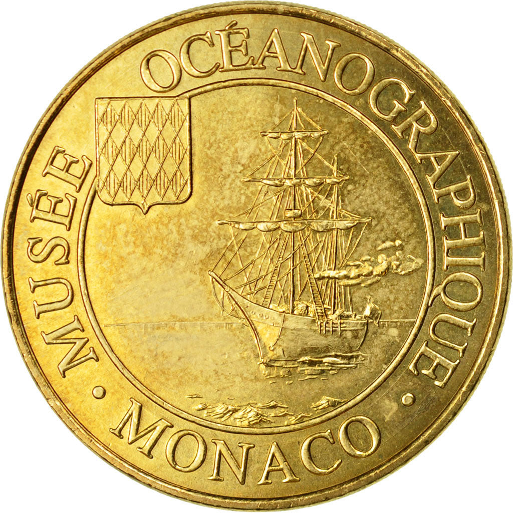 France, Token, Touristic token, 98/ Musée Océanographique - Monaco, 2012, MDP