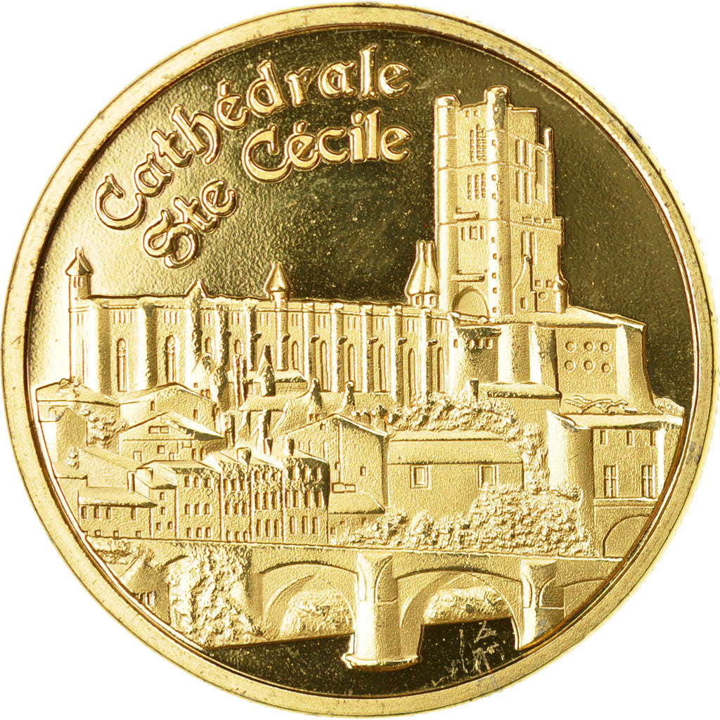 France, Token, Touristic token, 81/ Albi -Cathédrale Sainte Cécile, Souvenirs