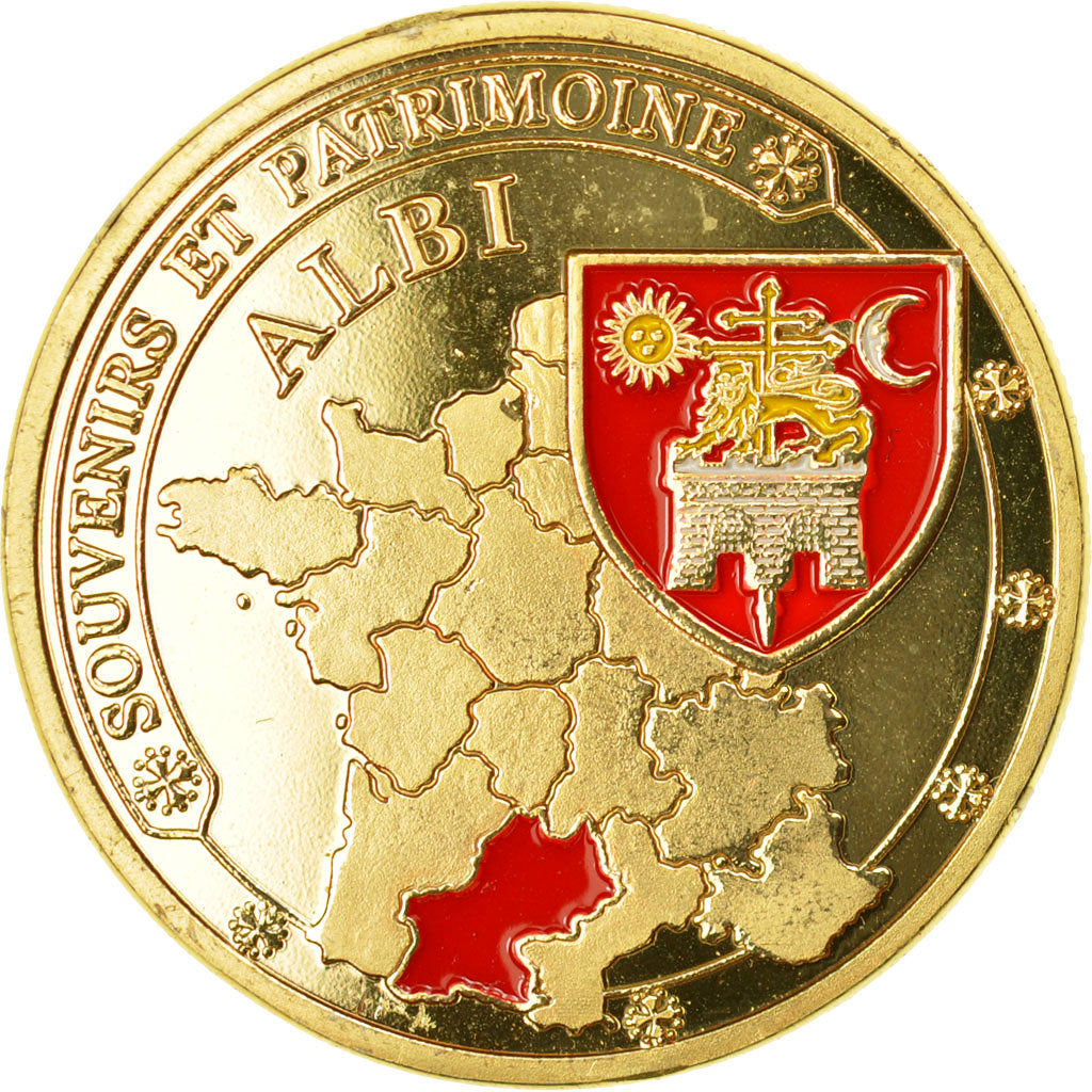 France, Token, Touristic token, 81/ Albi -Cathédrale Sainte Cécile, Souvenirs