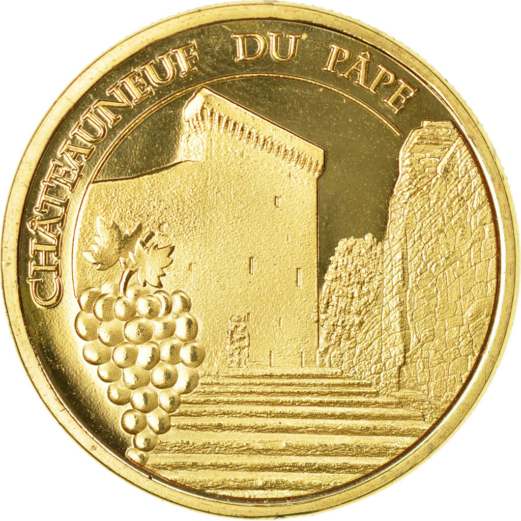 France, Token, Touristic token, 84/ Châteauneuf du Pape, Souvenirs et