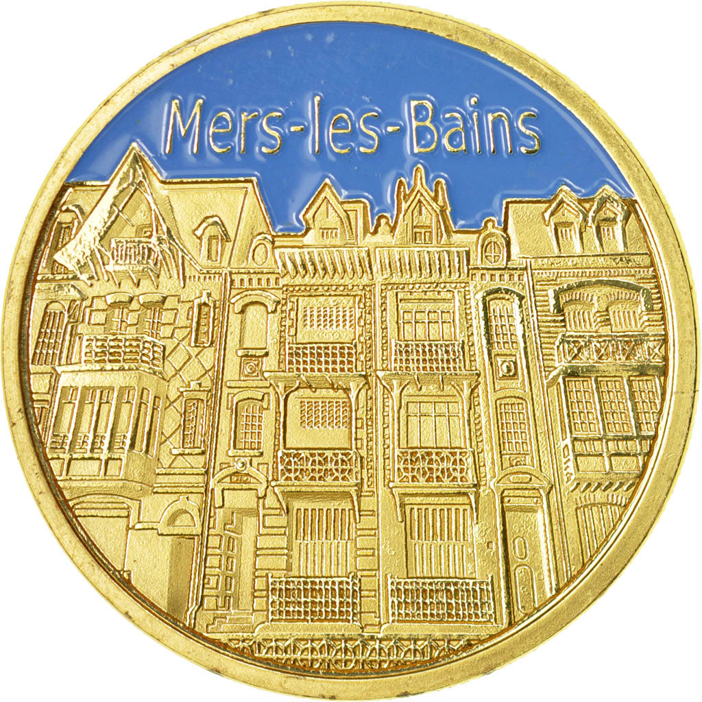 France, Jeton, Jeton Touristique, 80/ Mers-les-Bains, Souvenirs et Patrimoine
