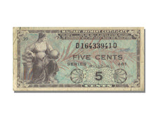 Geldschein, Vereinigte Staaten, 5 Cents, KM:M22, SS