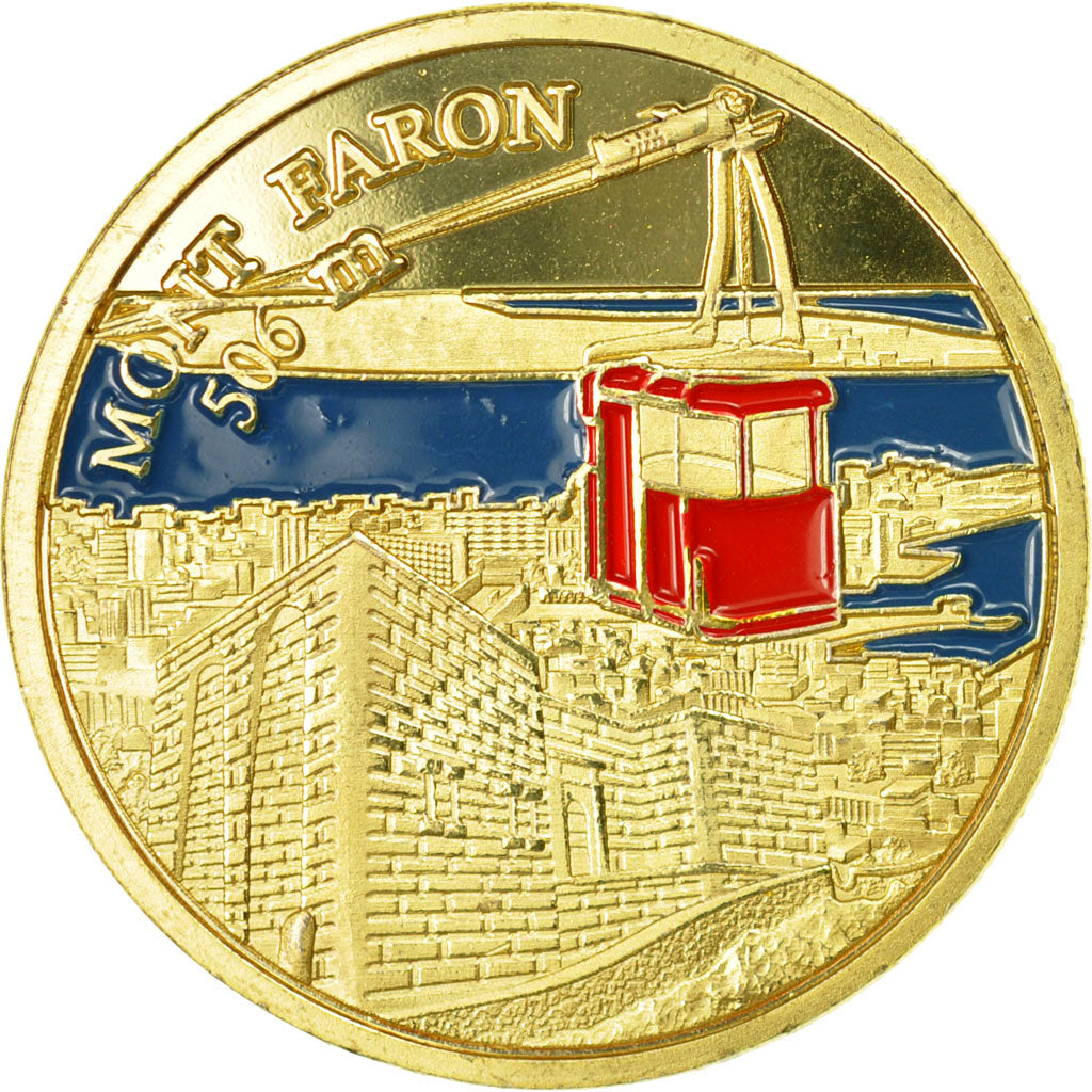 Francia, Token, Touristic token, 83/ Toulon - Mont-Faron, Souvenirs et