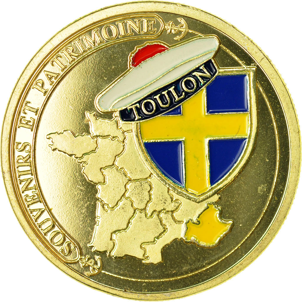 Francia, Token, Touristic token, 83/ Toulon - Mont-Faron, Souvenirs et