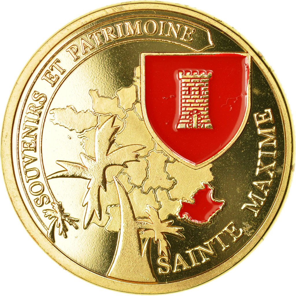 France, Token, Touristic token, 83/ Sainte-Maxime, Souvenirs et Patrimoine
