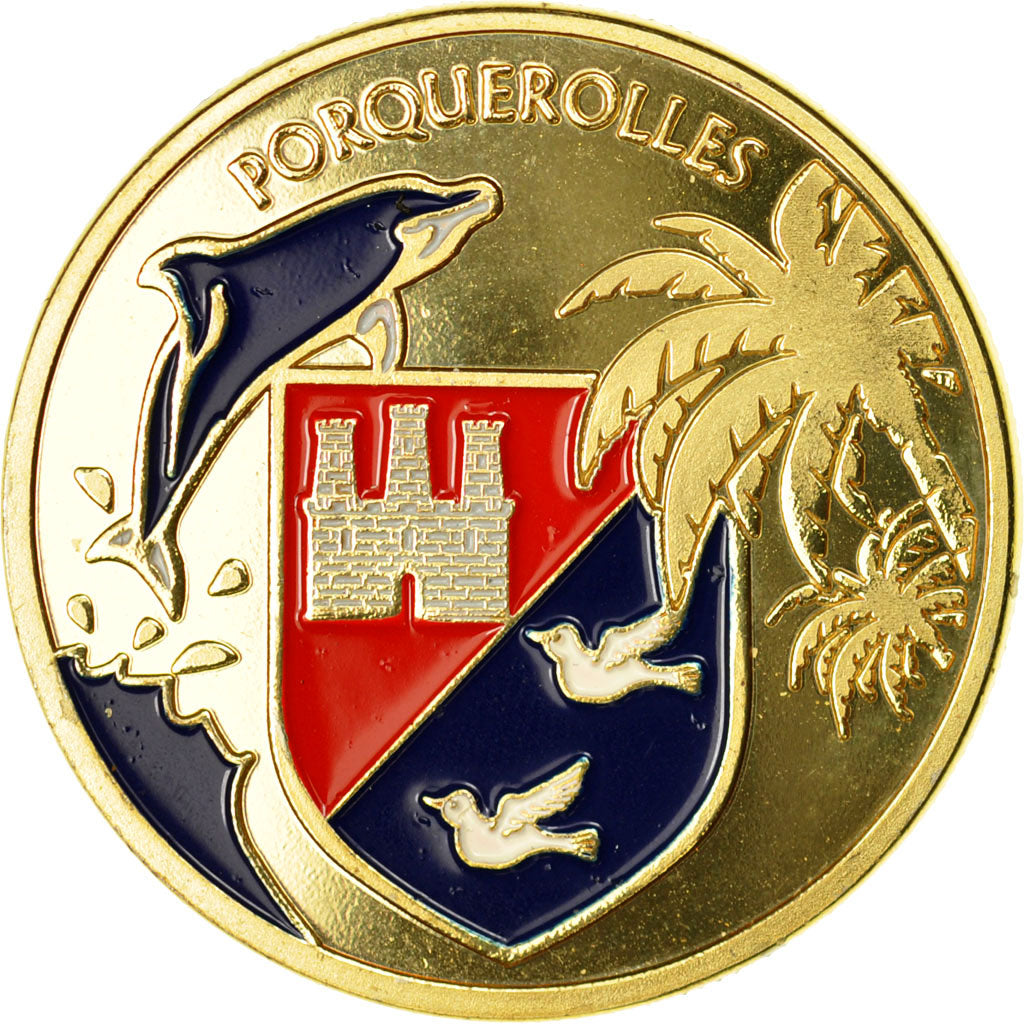 France, Token, Touristic token, 83/ Porquerolles, Souvenirs et Patrimoine