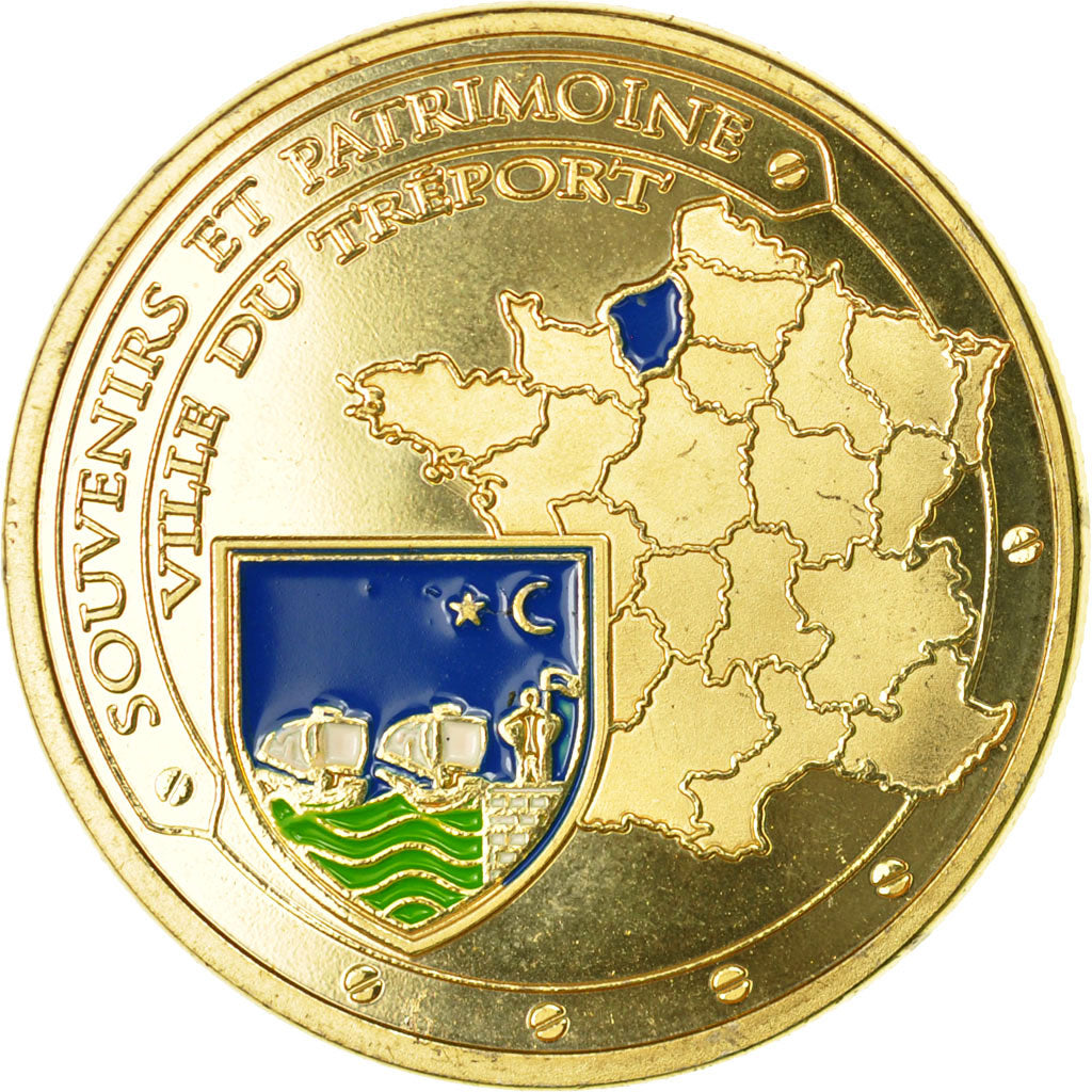 France, Token, Touristic token, 76/ Le Tréport - Funiculaire, Souvenirs et