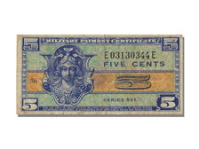 Banknote, United States, 5 Cents, KM:M29, VF(30-35)
