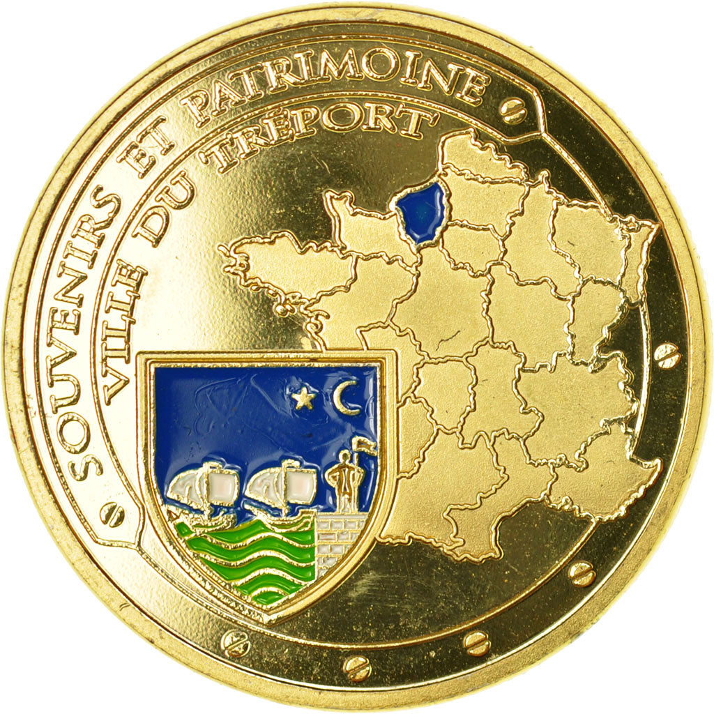 France, Token, Touristic token, 76/ Le Tréport - Funiculaire - 01/07/1908