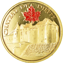 France, Token, Touristic token, 76/ Dieppe - Château, Souvenirs et Patrimoine