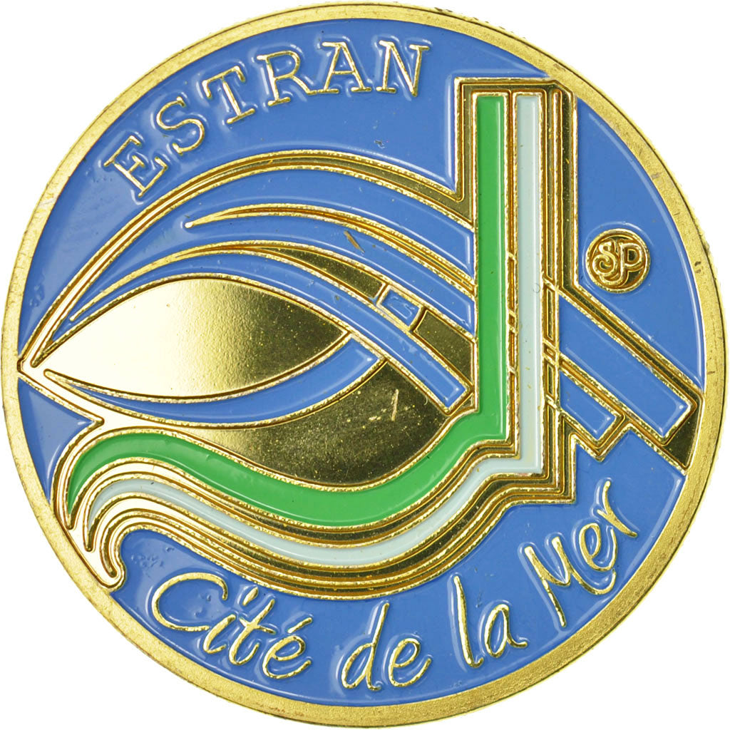 France, Token, Touristic token, 76/ Dieppe - Cité de la mer - Estran, Souvenirs